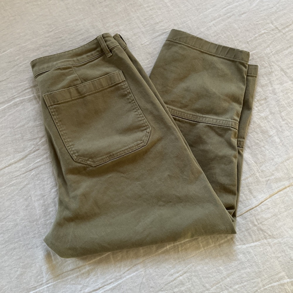 Quince Barrel Jeans Green Womens 14 Green